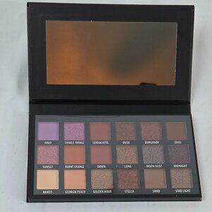 KAB Cosmetics Day + Night Eyeshadow Palette (18 Shades) – New/Unused (No Box)
